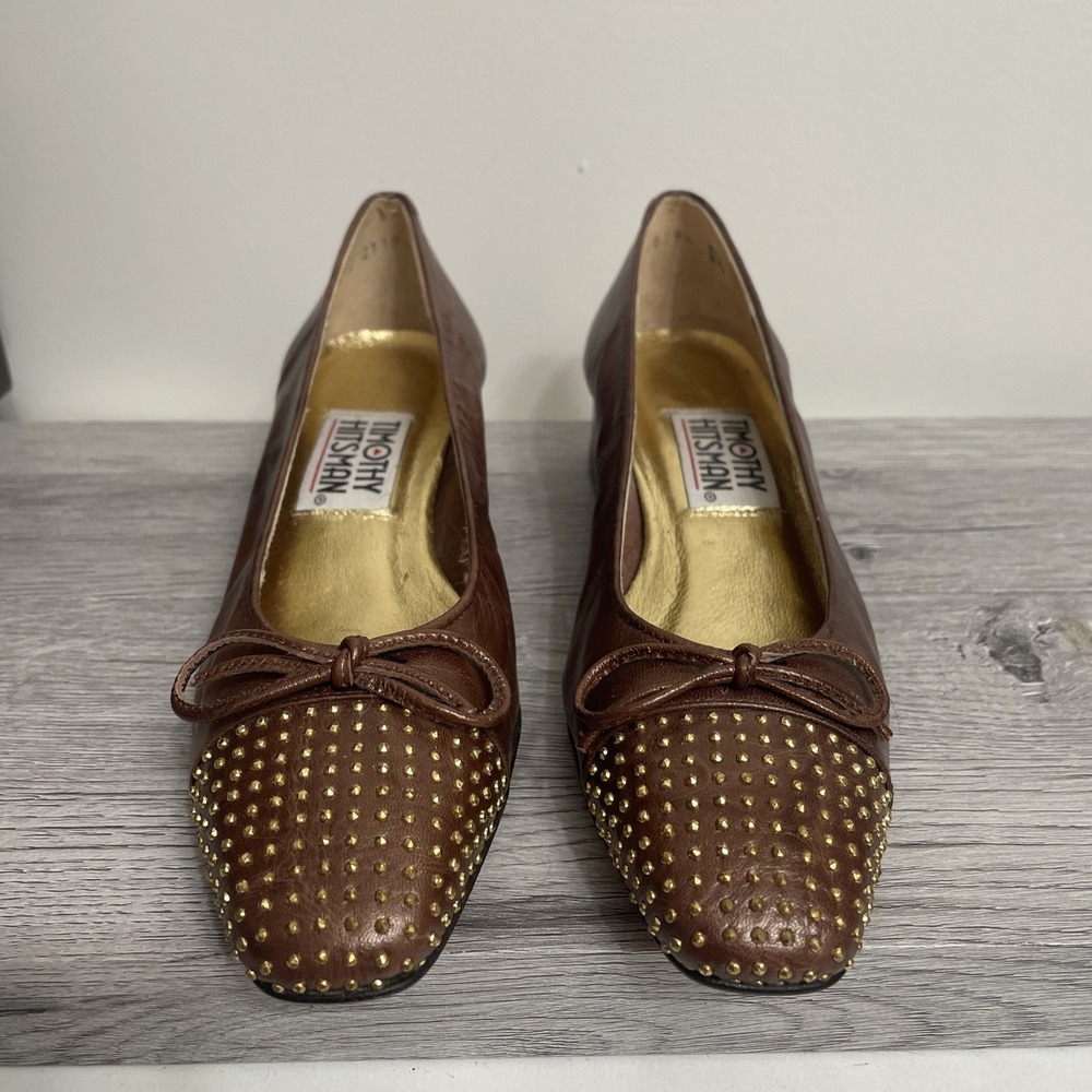 Timothy Hitsman Indulge made in Spain Leather  5 1/2 M Women's NEW‎